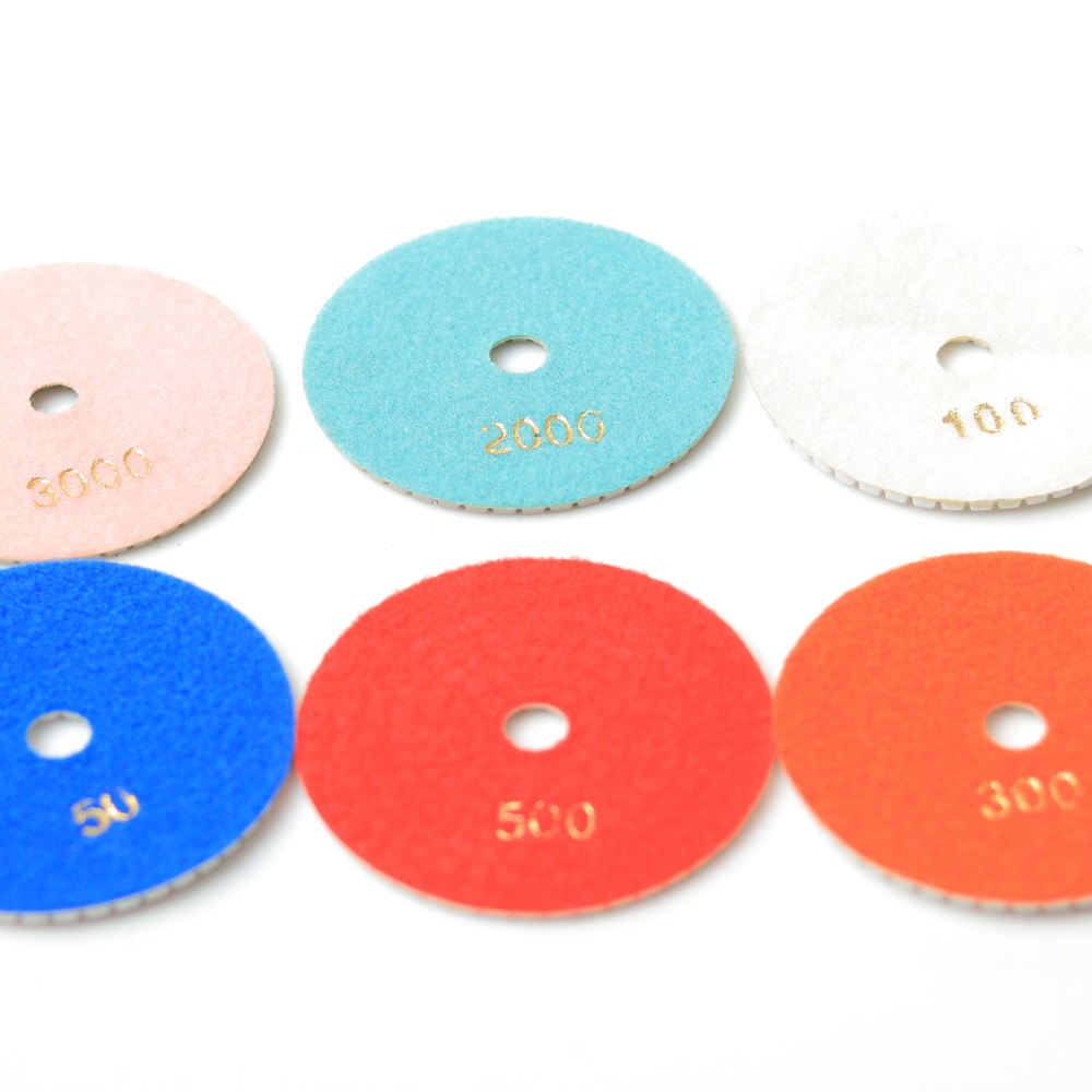 4" Diamond Pad Wet Polishing Disc