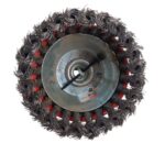Cup Brush with Nut 4" TWIST
