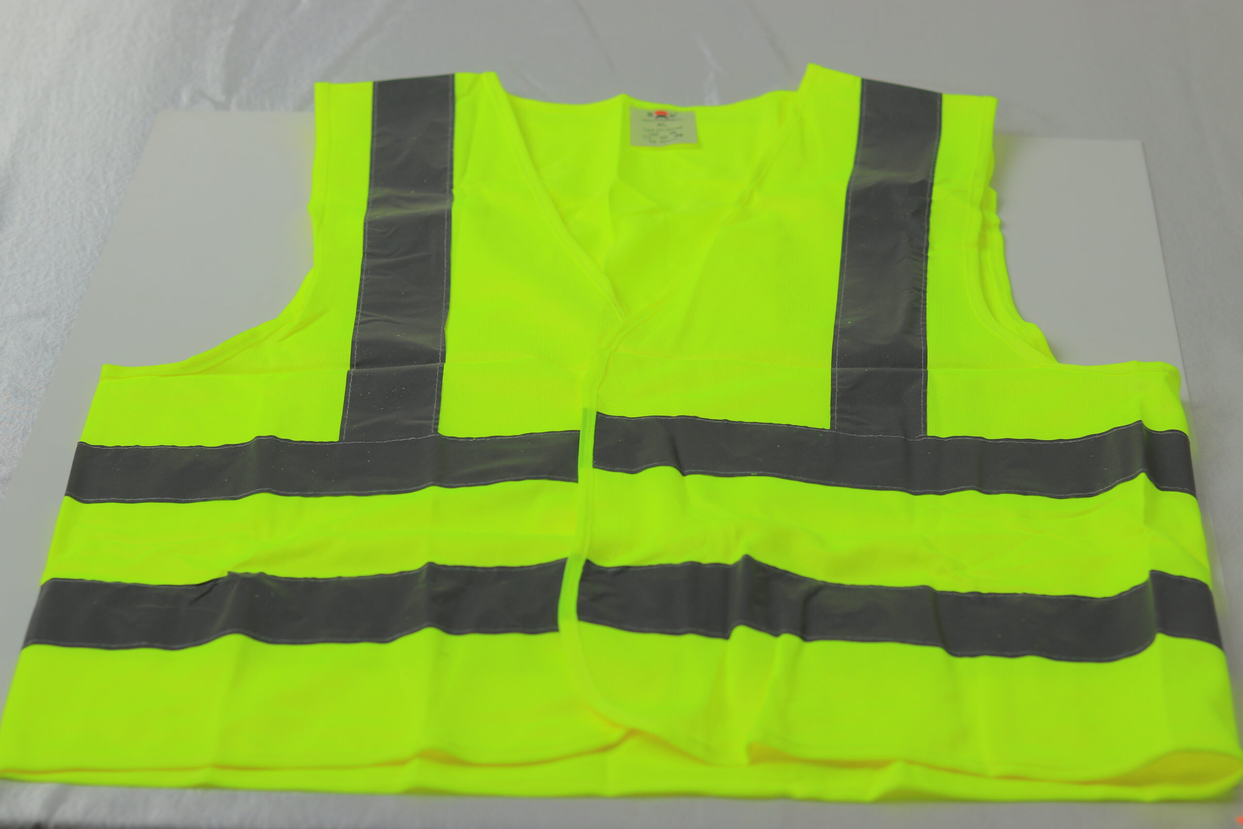 Reflector Jacket Normal 120g Green 2 (reflective stripes)